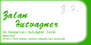 zalan hutvagner business card